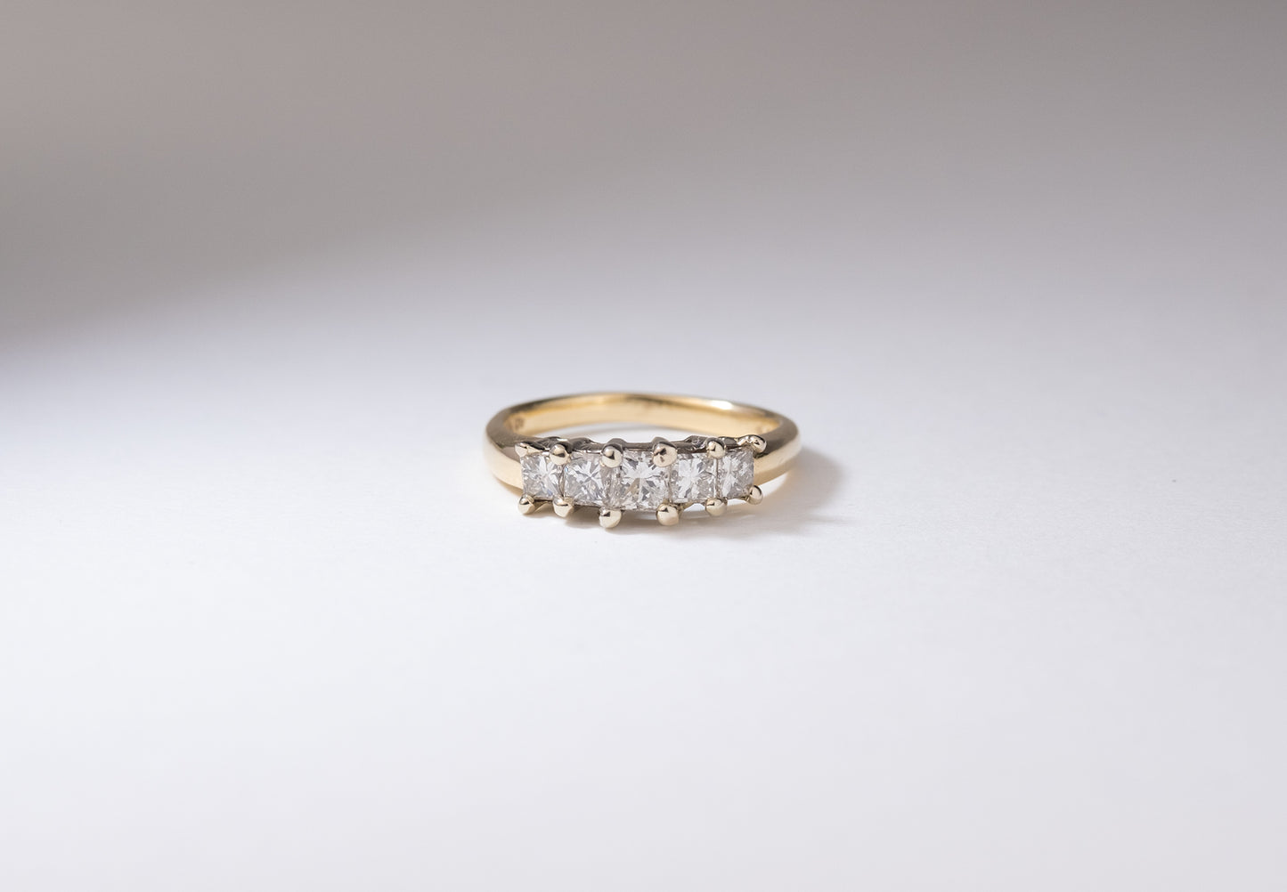 Vintage Anniversary Diamond Band