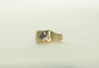 Antique Masonic Ring