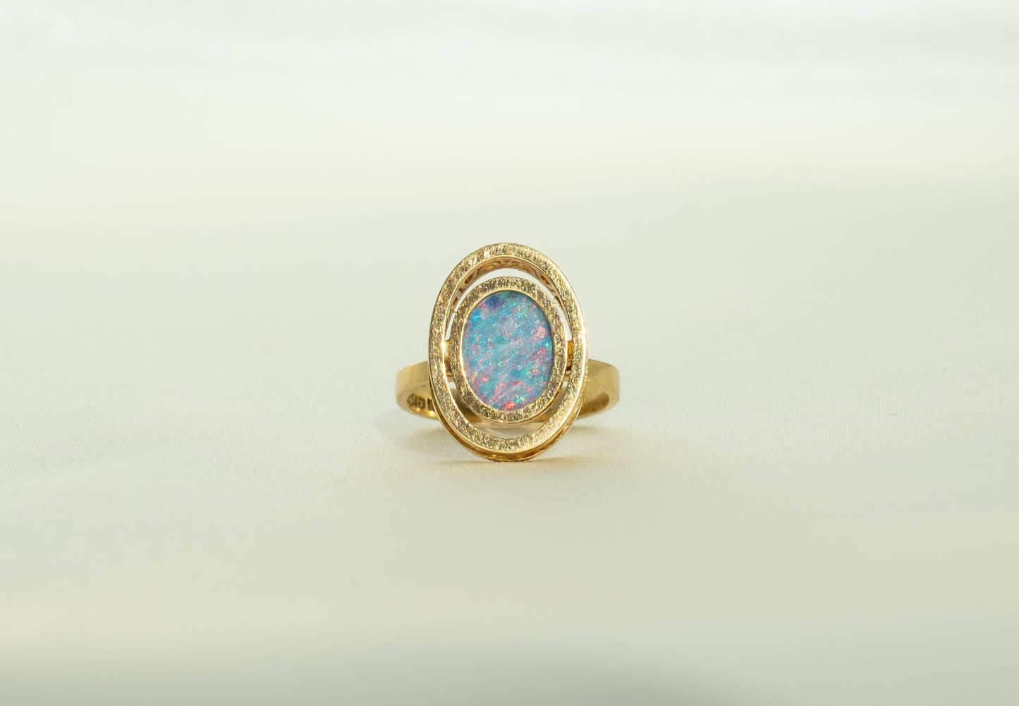 Celestial Vintage Opal Ring