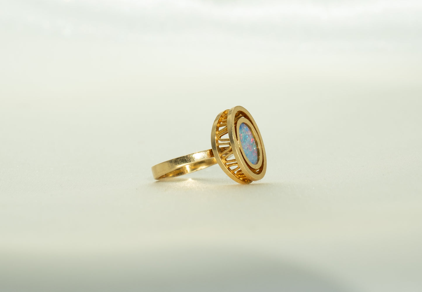 Celestial Vintage Opal Ring