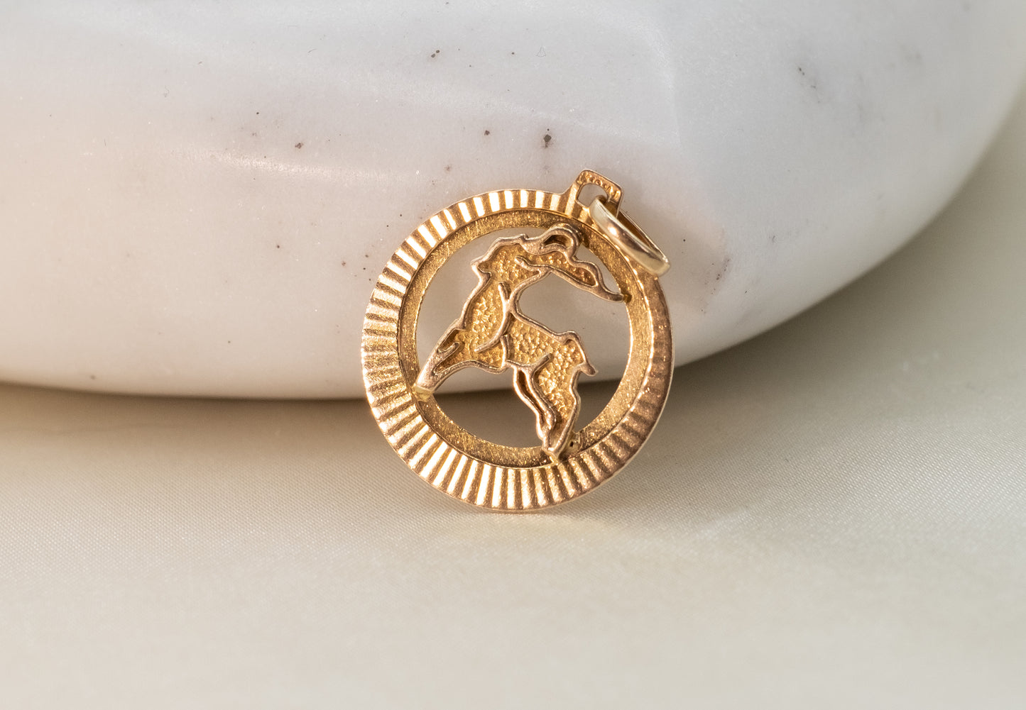 Aries Zodiac Pendant