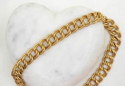 Chunky Vintage Givenchy Gold Link Necklace