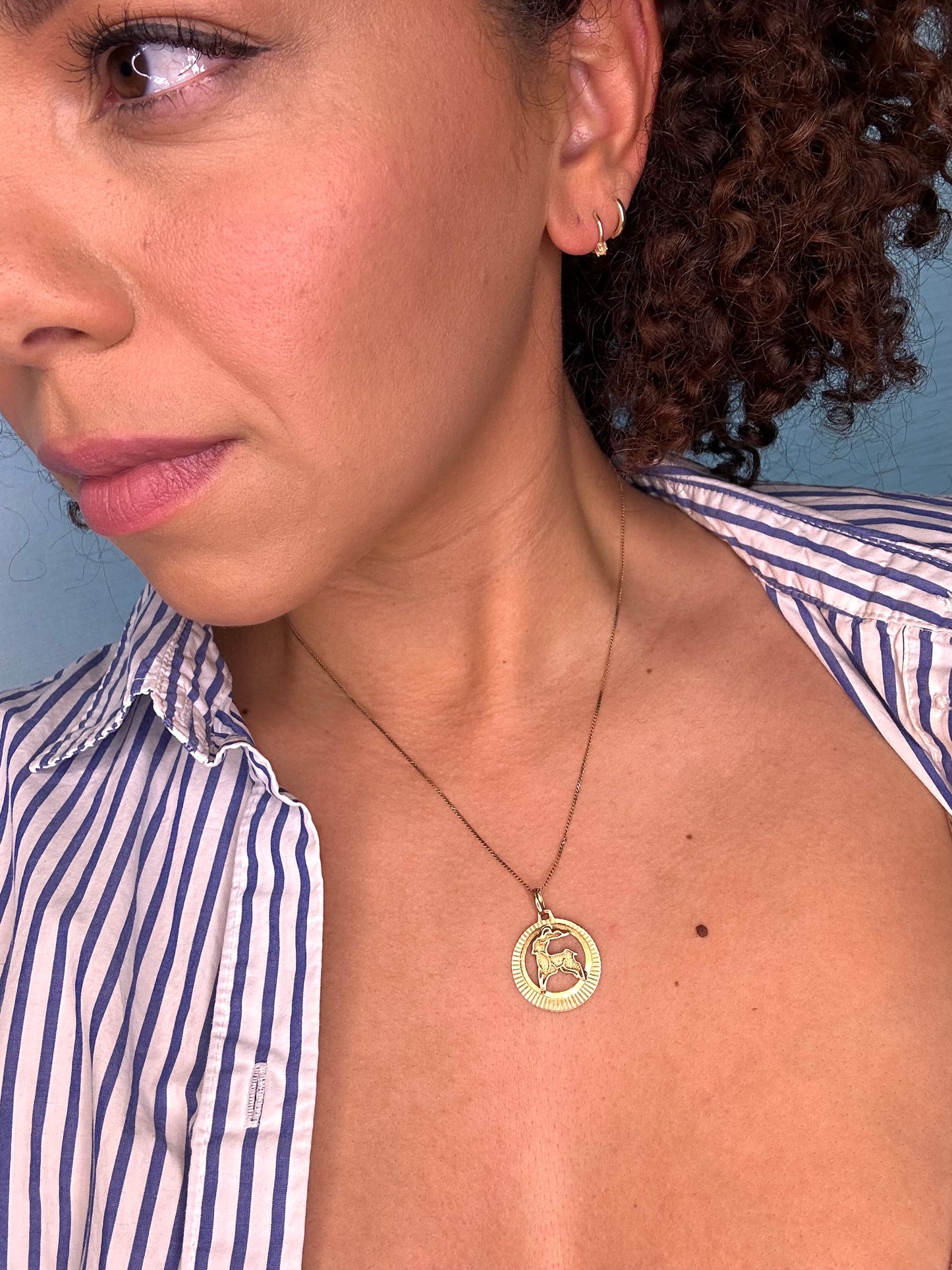 Aries Zodiac Pendant